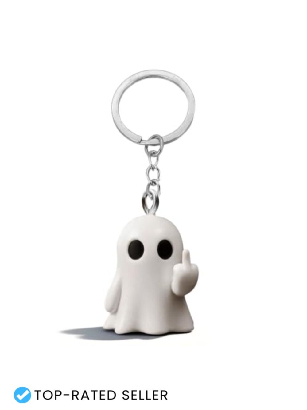 Funny Ghost Keychain Halloween Bag Charm Purse Charms for Handbags Cute